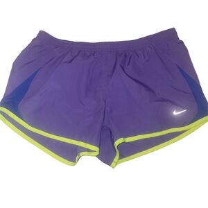 Nike Women's Purple Running Shorts M